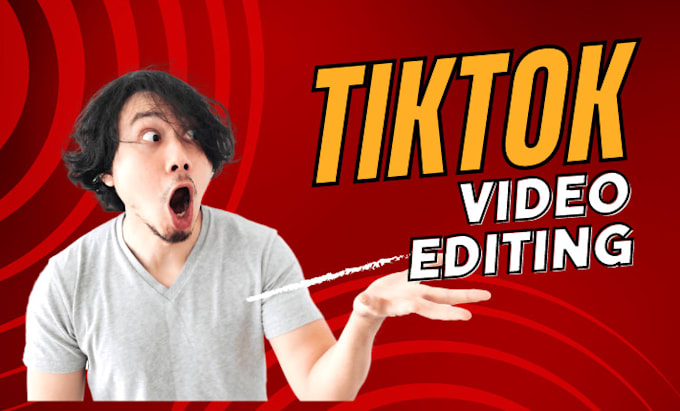 Gig Preview - Tiktok video editing complete