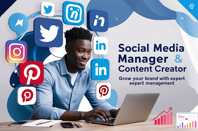 Gig Preview - Be your social media manager and personal assistant