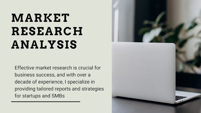 Gig Preview - Do a comprehensive online market research analysis and swot analysis