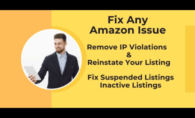 Gig Preview - Expertly fix amazon listings issue and account violation