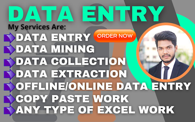 Bestseller - do data entry, typing and copy paste work for you