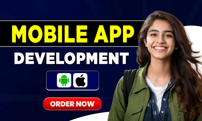 Gig Preview - Do mobile app development, android app ios app development, mobile app developer