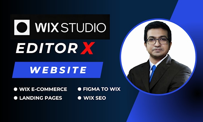 Gig Preview - Design or redesign responsive wix studio or editor x website, wix studio expert