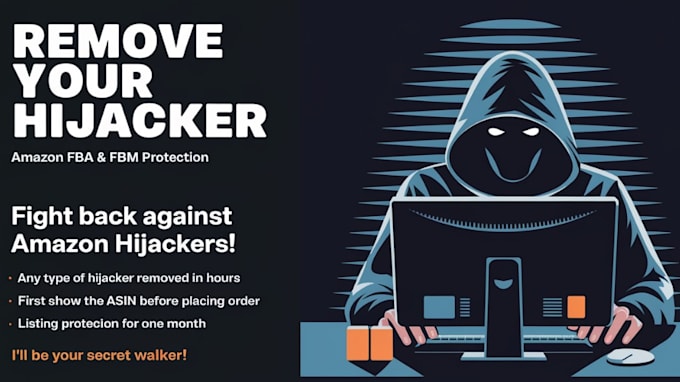 Gig Preview - Remove amazon hijacker and takeover from your product listing in 24 hour