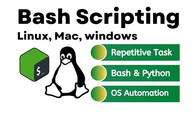 Bestseller - write bash, shell and automation scripts in linux, unix and windows