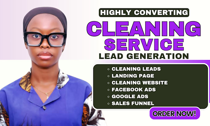 Gig Preview - Generate quality cleaning house leads commercial cleaning, carpet cleaning leads