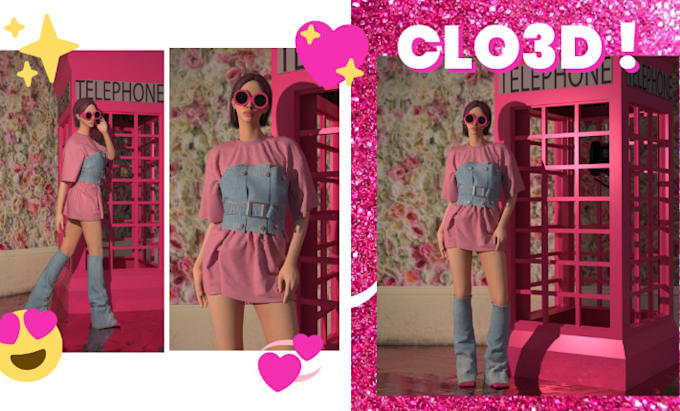 Gig Preview - Model, render and animate clothing in clo3d