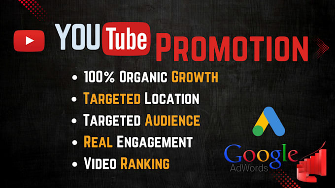 Gig Preview - Do youtube video promotion for your aimed  audience