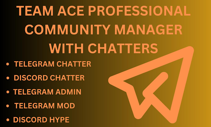 Gig Preview - Community hyper telegram chatter discord chatter web3 hyper crypto 20 chatters