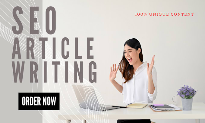 Gig Preview - Do SEO article writing, blog post writing or content writing