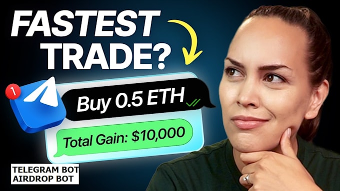 Bestseller - setup highly profitable crypto trading bot, telegram bot, arbitrage bot, ai bot