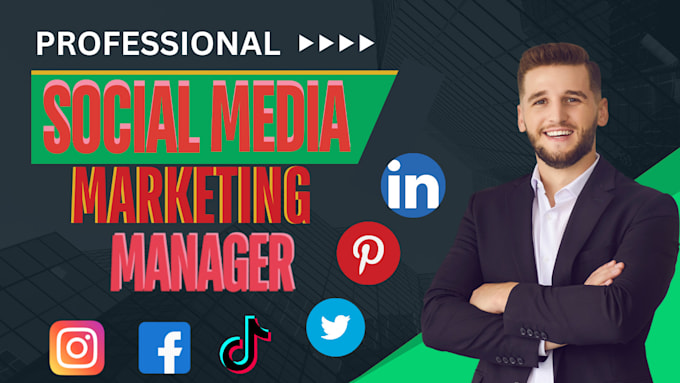 Gig Preview - Be your social media content creator and marketing manager