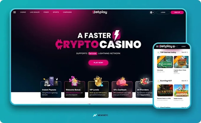 Gig Preview - Develop crypto game blackjack jackpot poker and crypto gaming website