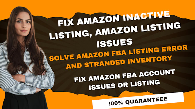 Gig Preview - Fix resolve relist amazon listing, inactive amazon listing or stranded inventory