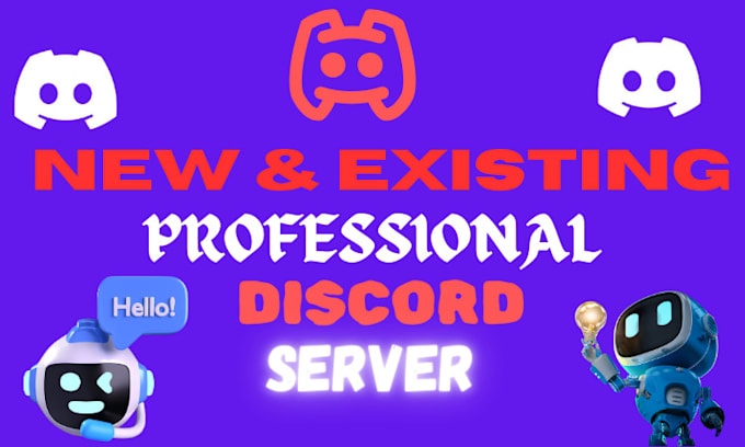 Gig Preview - Setup and customize your discord server, nft server, discord management, server