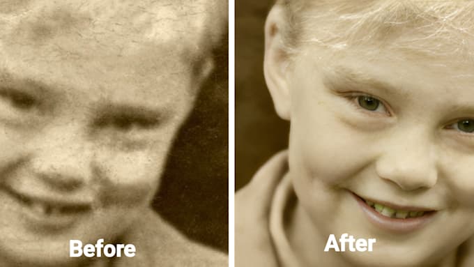 Gig Preview - Upscale, enhance, and restore photos with ai technology