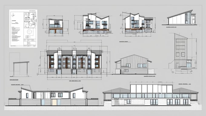 Gig Preview - Draw anything in autocad, PDF, plans, elevations, sections