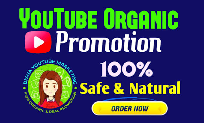 Gig Preview - Do organic youtube video promotion and channel monetization