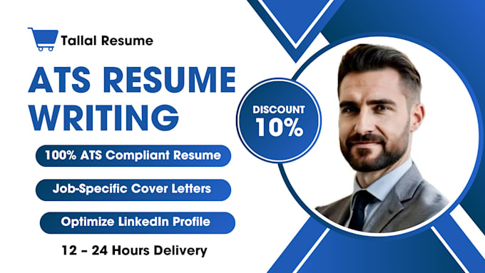 Gig Preview - Provide resume writing, cover letter and linkedin services