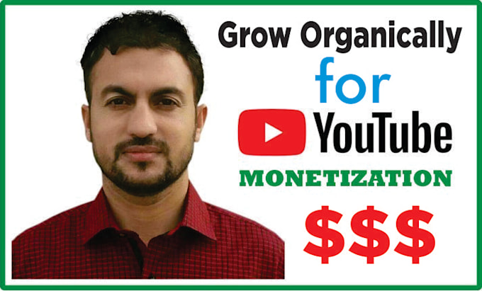 Gig Preview - Do youtube channel promotion for monetization requirements