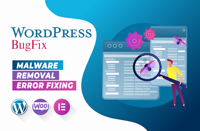 Bestseller - fast wordpress error fix bug fixing malware removal