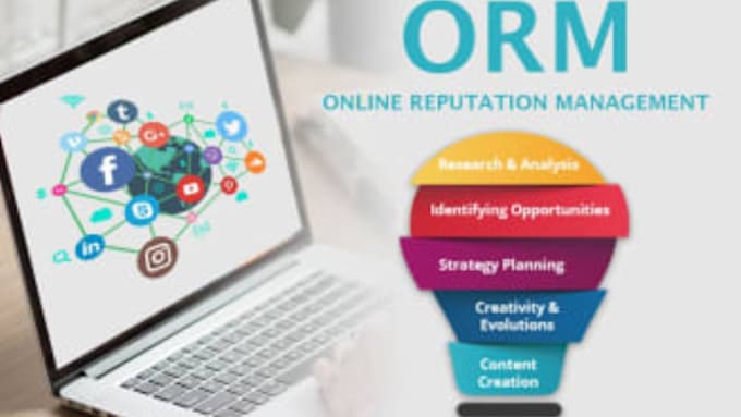 Gig Preview - Do online reputation management, ORM, services to suppress negative links