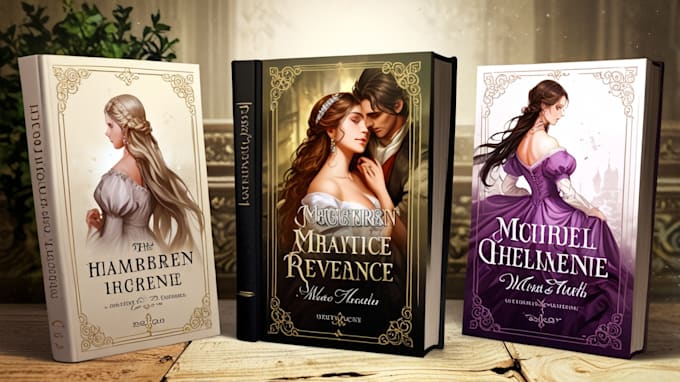 Bestseller - design a cover for your historical romance book