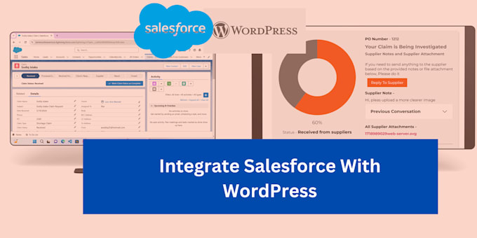 Gig Preview - Integrate salesforce or zoho with wordpress