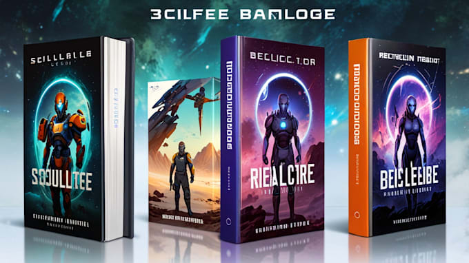 Gig Preview - Design fiction, sci fi, horror, fantasy book cover, kindle ebook cover