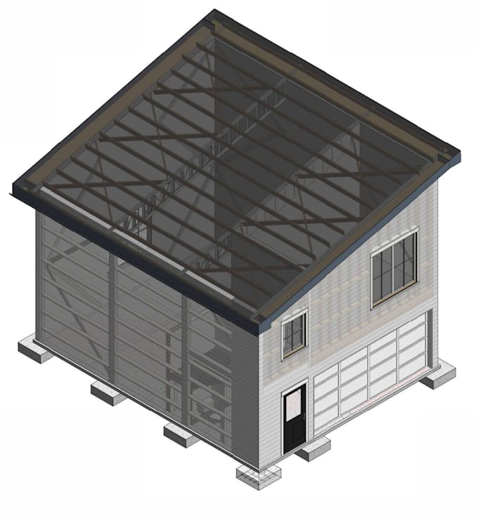 Gig Preview - Our agency will create garage design drawings in revit for city permits and construction