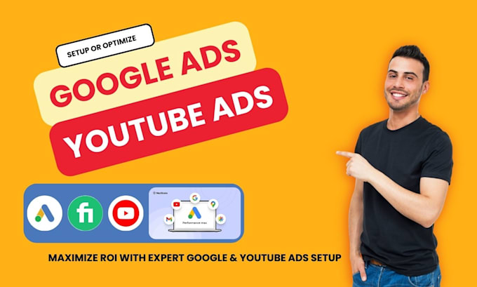 Gig Preview - Create google ads campaigns and youtube video marketing ads