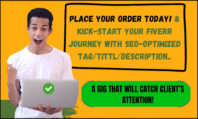 Gig Preview - Write complete gigs with SEO description for fiverr profile that sell more