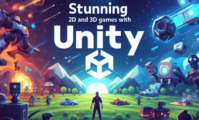 Gig Preview - Do unity game development in 2d, 3d for android, IOS and PC