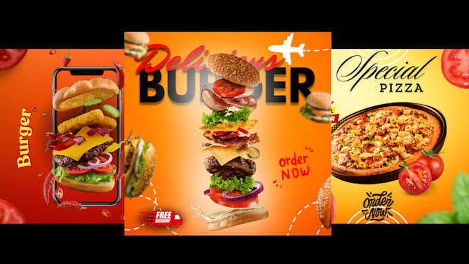 Bestseller - create you food posters for your restaurant