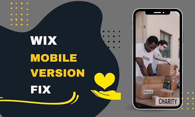 Gig Preview - Wix and optimize wix mobile responsiveness site