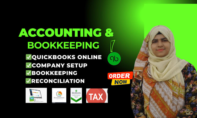 Gig Preview - Do bank reconciliation and bookkeeping in using quickbooks online