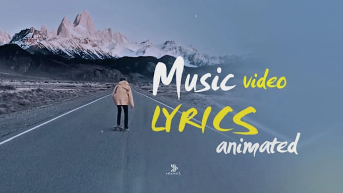 Gig Preview - Create awesome animated lyric music video for your song