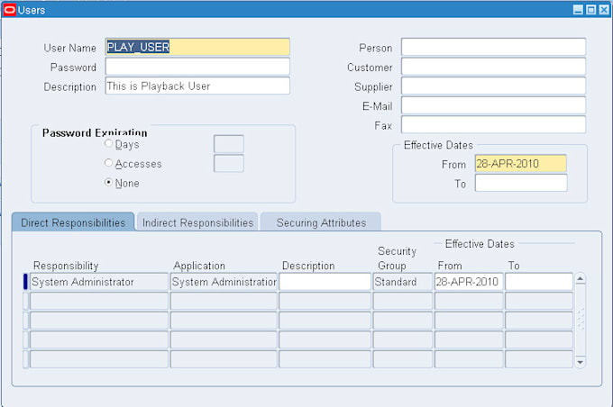 Gig Preview - Develop and design oracle ebs and custom forms