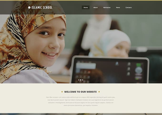 Gig Preview - Design best islamic or mosque websites at cheap prices