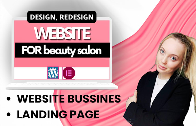 Bestseller - design professional website for beauty salon