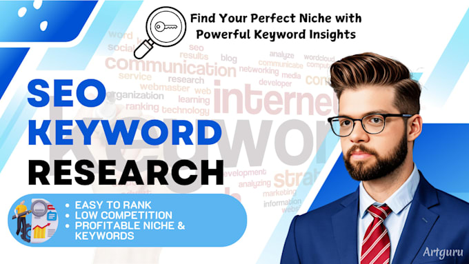 Gig Preview - Conduct indepth niche and keyword research to elevate your website ranking