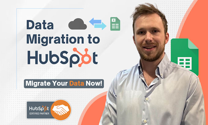 Gig Preview - Seamlessly migrate your data into hubspot