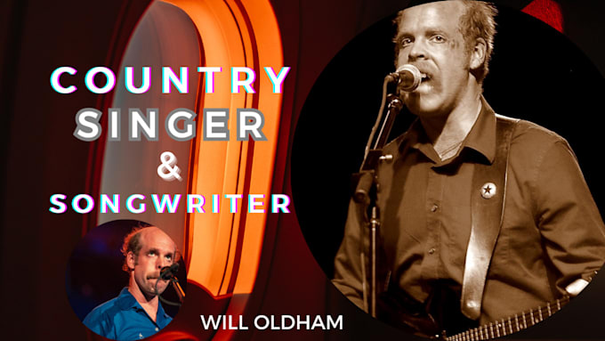 Gig Preview - Be your male country singer songwriter for country music pop rock blues song