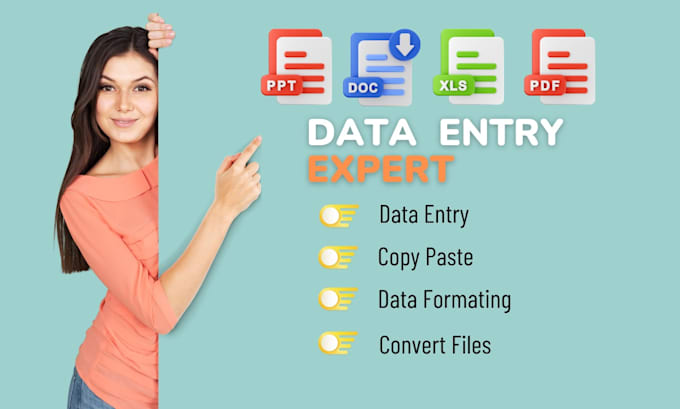 Gig Preview - Perform accurate data entry for your business