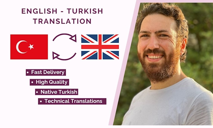 Bestseller - translate your text english to turkish