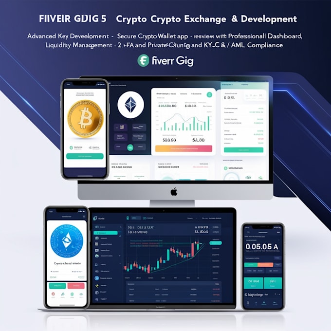 Gig Preview - Wallet app crypto wallet app crypto wallet crypto app crypto exchange website