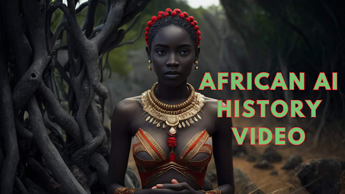 Gig Preview - Create catchy, dramatic, cinematic, fable history african folktales ai video