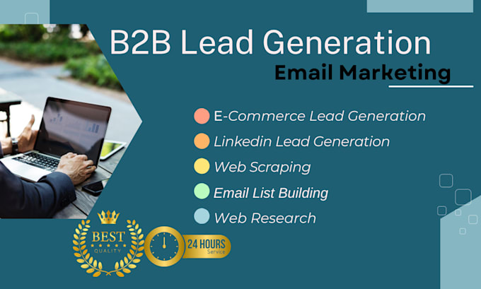 Gig Preview - Do b2b lead generation, data enrichment, email list building