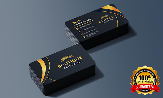 Gig Preview - Do professional minimalist luxury business card design