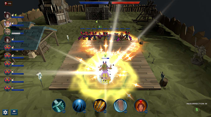 Gig Preview - Make turn based strategy rpg game,auto battler roguelike 3d multiplayer game dev